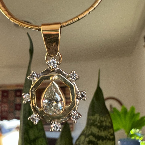 E.DeHaven 14k & Diamonds Pendant - Picture 10 of 10